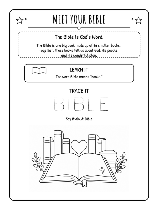 Learn the 66 Books of the Bible Ages 4–7